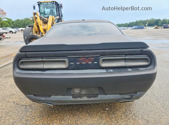 2C3CDZAG0GH183508 2016 DODGE CHALLENGER Black უკანა ხედი