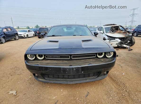 2C3CDZAG0GH332063 2016 DODGE CHALLENGER Black წინა ხედი