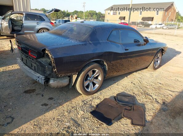 2C3CDZAG0HH587460 2017 DODGE CHALLENGER Blue Trasero derecho