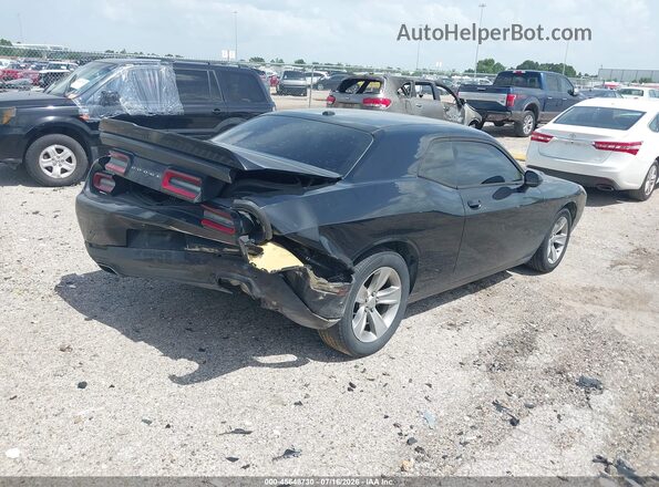 2C3CDZAG0JH241771 2018 DODGE CHALLENGER Черный Задняя правая четверть