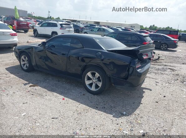 2C3CDZAG0JH241771 2018 DODGE CHALLENGER Черный Задняя левая четверть