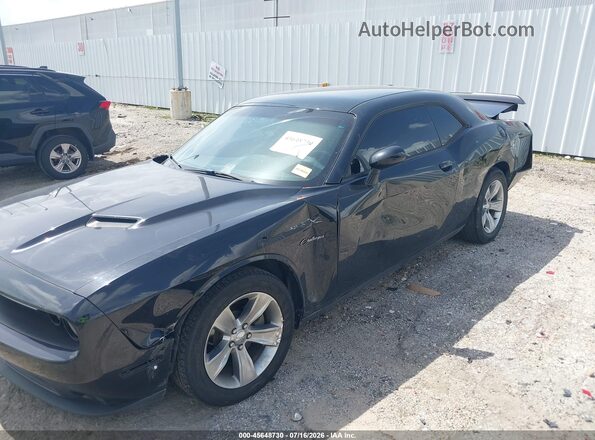 2C3CDZAG0JH241771 2018 DODGE CHALLENGER Черный Вид щитка приборов