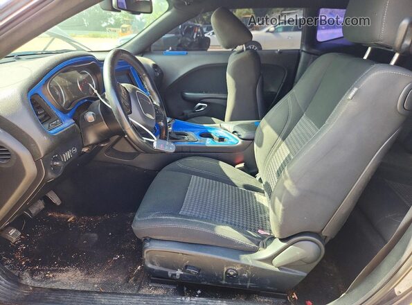 2C3CDZAG0KH531624 2019 DODGE CHALLENGER Gray Front interior view