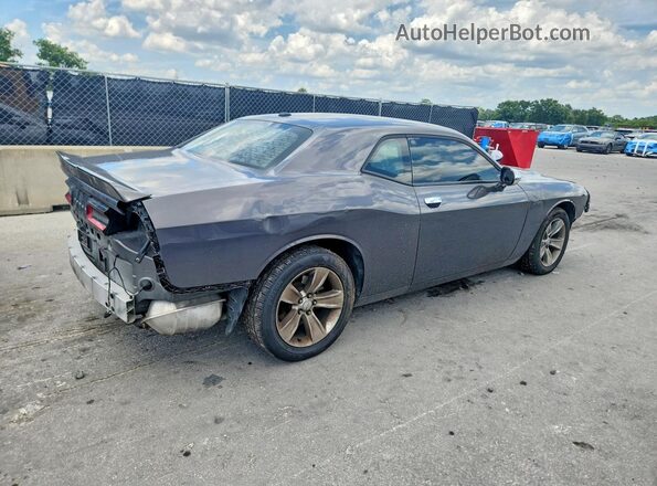2C3CDZAG0KH675058 2019 DODGE CHALLENGER Gray Trasero derecho