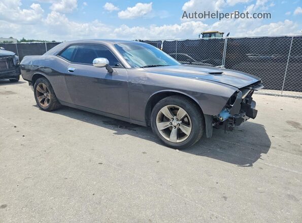 2C3CDZAG0KH675058 2019 DODGE CHALLENGER Gray Delantero derecho