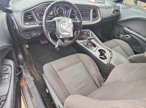 2C3CDZAG0KH701853 2019 DODGE CHALLENGER Charcoal Առջևի վահանակի տեսք