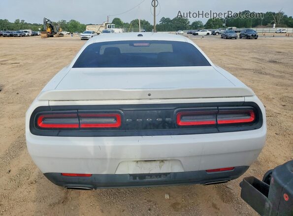 2C3CDZAG0KH718944 2019 DODGE CHALLENGER White უკანა ხედი