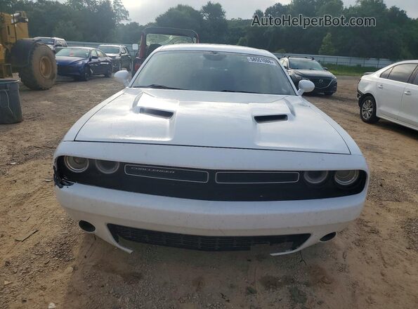2C3CDZAG0KH718944 2019 DODGE CHALLENGER White წინა ხედი