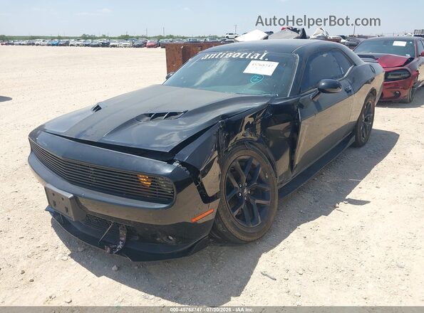 2C3CDZAG0LH135033 2020 DODGE CHALLENGER Black Передня ліва чверть