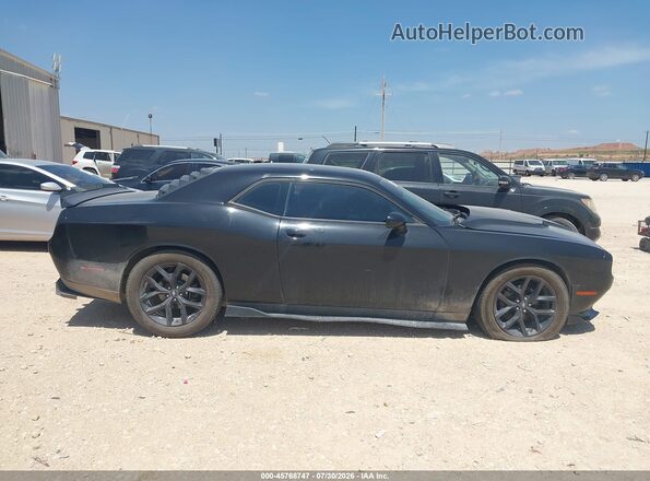2C3CDZAG0LH135033 2020 DODGE CHALLENGER Black Вид задньої частини салону