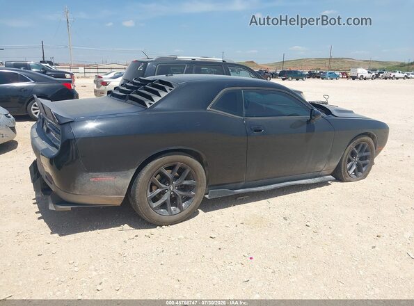 2C3CDZAG0LH135033 2020 DODGE CHALLENGER Black Задня права чверть