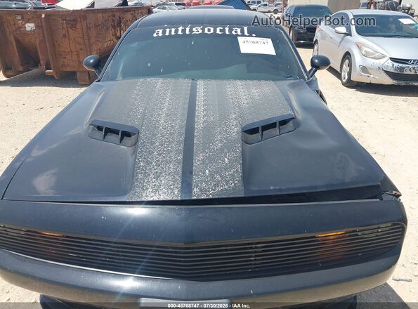 2C3CDZAG0LH135033 2020 DODGE CHALLENGER Black Вид ззаду