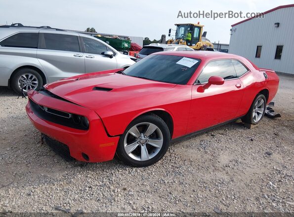 2C3CDZAG0LH139485 2020 DODGE CHALLENGER Red წინა მარცხენა ხედი სამი მეოთხედიდან