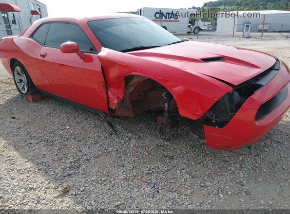 2C3CDZAG0LH139485 2020 DODGE CHALLENGER Red წინა ხედი