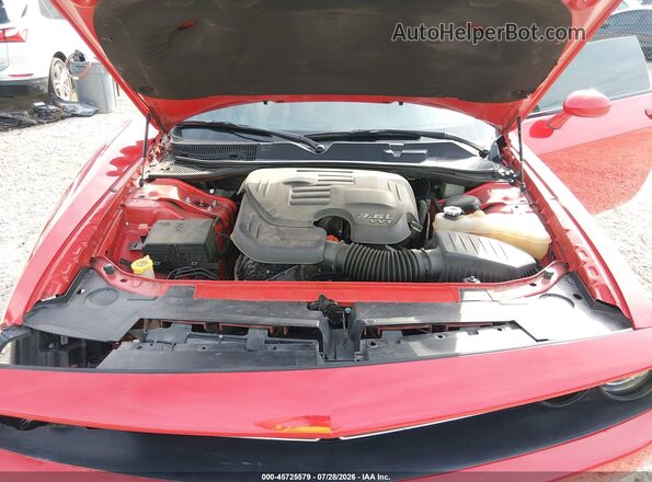 2C3CDZAG0LH139485 2020 DODGE CHALLENGER Red უკანა ხედი