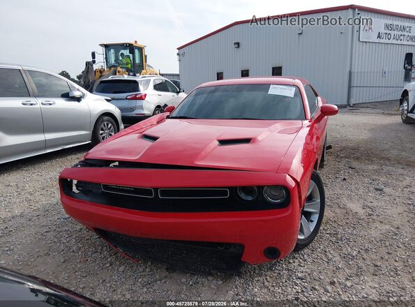 2C3CDZAG0LH139485 2020 DODGE CHALLENGER Red უკანა სალონის ხედი
