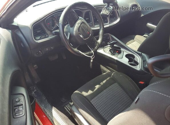 2C3CDZAG0NH215094 2022 DODGE CHALLENGER Red Vista del salpicadero