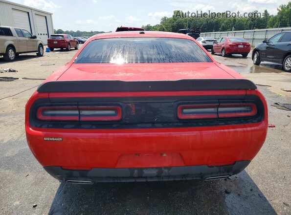 2C3CDZAG0NH215094 2022 DODGE CHALLENGER Red Vista trasera