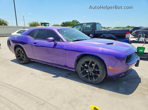 2C3CDZAG0PH652774 2023 DODGE CHALLENGER Purple Front right