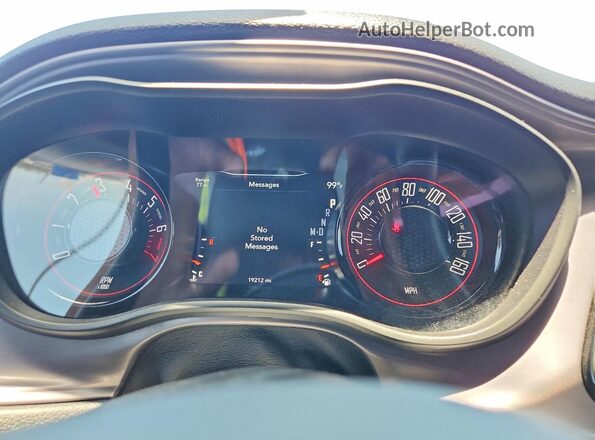 2C3CDZAG0PH652774 2023 DODGE CHALLENGER Purple Instrument cluster view