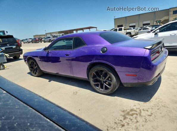 2C3CDZAG0PH652774 2023 DODGE CHALLENGER Purple Rear left