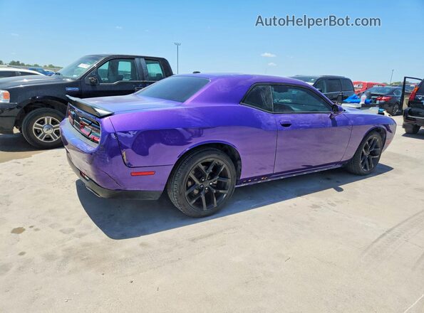 2C3CDZAG0PH652774 2023 DODGE CHALLENGER Purple Rear right