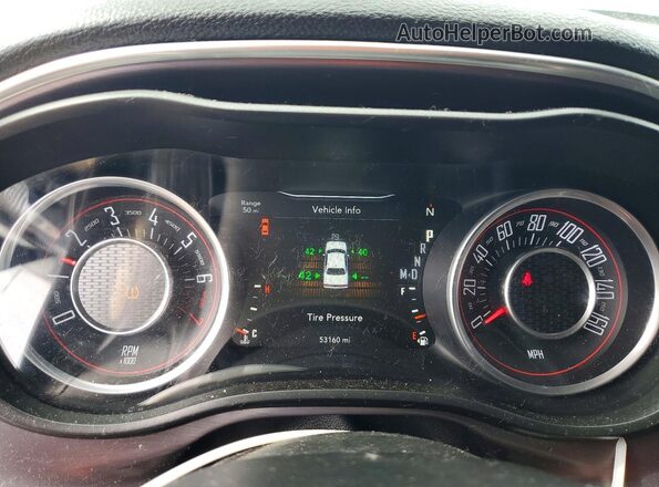 2C3CDZAG1GH108364 2016 DODGE CHALLENGER Gray Instrument cluster view