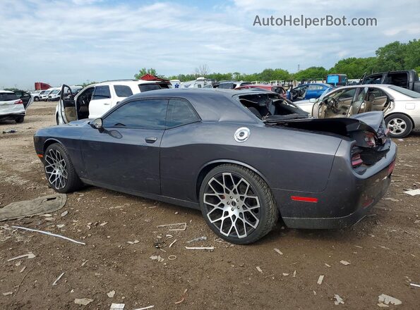 2C3CDZAG1GH108364 2016 DODGE CHALLENGER Gray Rear left