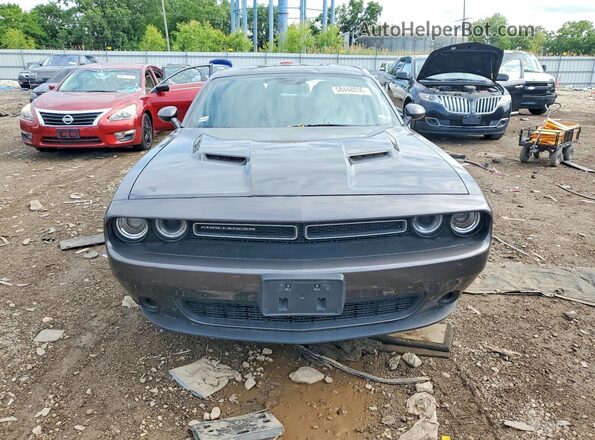 2C3CDZAG1GH108364 2016 DODGE CHALLENGER Gray Front view