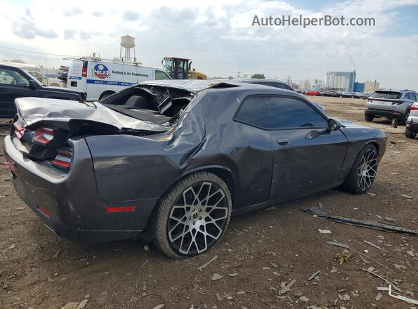 2C3CDZAG1GH108364 2016 DODGE CHALLENGER Gray Rear right