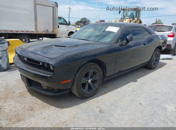 2C3CDZAG1GH184358 2016 DODGE CHALLENGER Black Передня ліва чверть