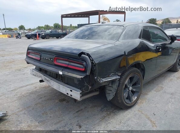 2C3CDZAG1GH184358 2016 DODGE CHALLENGER Black Вид спереду
