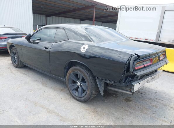 2C3CDZAG1GH184358 2016 DODGE CHALLENGER Black Задня ліва чверть