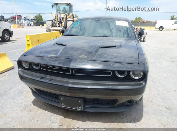 2C3CDZAG1GH184358 2016 DODGE CHALLENGER Black Вид щитка приладів