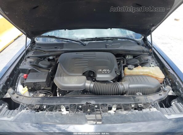 2C3CDZAG1GH184358 2016 DODGE CHALLENGER Black Вид ззаду