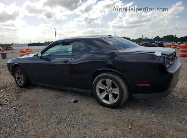 2C3CDZAG1GH209727 2016 DODGE CHALLENGER Black Trasero izquierdo