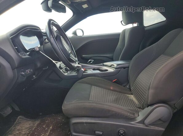 2C3CDZAG1GH209727 2016 DODGE CHALLENGER Black Vista interior delantera