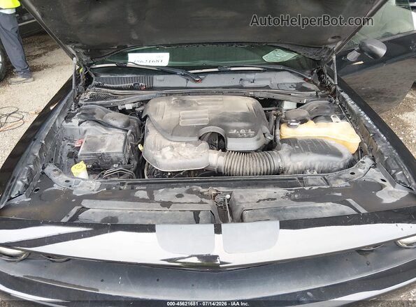 2C3CDZAG1GH245482 2016 DODGE CHALLENGER Black უკანა ხედი
