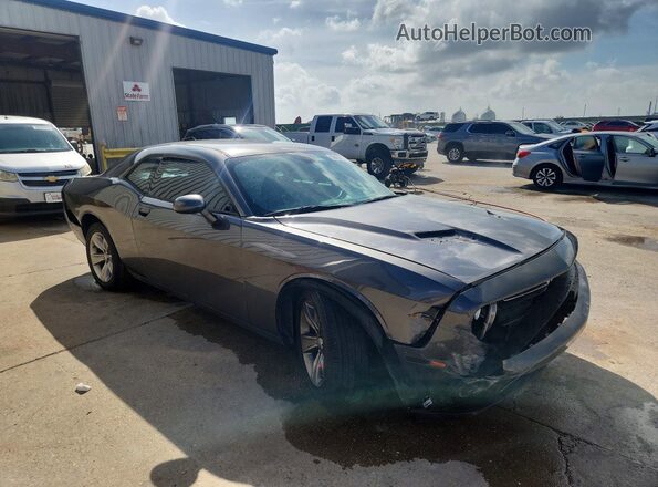 2C3CDZAG1GH249645 2016 DODGE CHALLENGER Gray Przód prawy