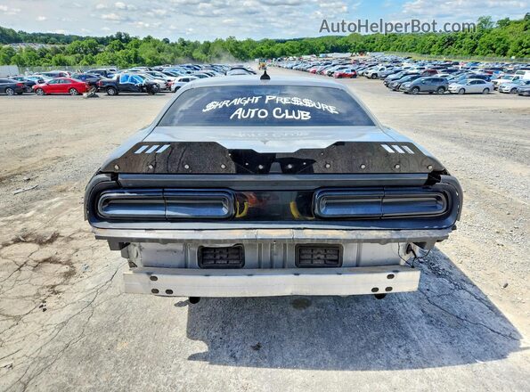 2C3CDZAG1GH336624 2016 DODGE CHALLENGER Gray უკანა ხედი