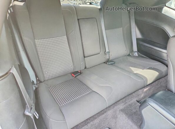2C3CDZAG1GH336624 2016 DODGE CHALLENGER Gray უკანა სავარძლების ხედი