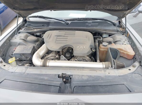 2C3CDZAG1JH182794 2018 DODGE CHALLENGER Gray Вид ззаду