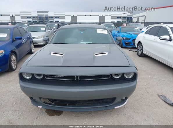 2C3CDZAG1JH182794 2018 DODGE CHALLENGER Gray Вид щитка приладів