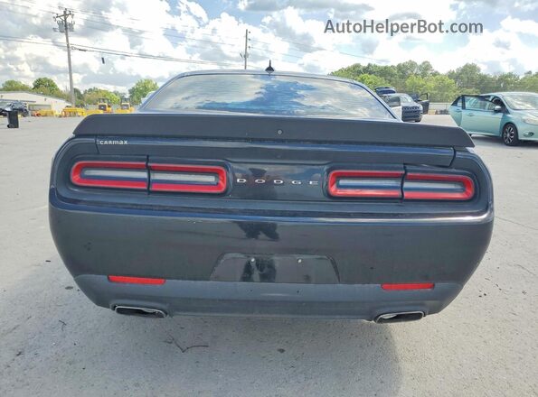 2C3CDZAG1JH196016 2018 DODGE CHALLENGER Black Вид ззаду