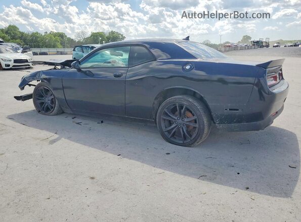 2C3CDZAG1JH196016 2018 DODGE CHALLENGER Black Задня ліва чверть