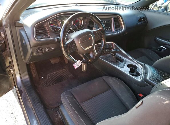 2C3CDZAG1JH246364 2018 DODGE CHALLENGER Gray წინა პანელის ხედი