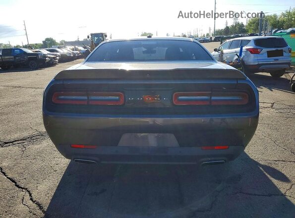 2C3CDZAG1JH246364 2018 DODGE CHALLENGER Gray უკანა ხედი