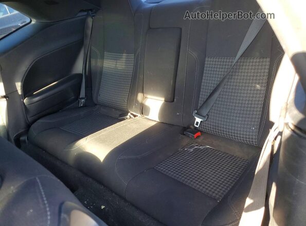 2C3CDZAG1JH246364 2018 DODGE CHALLENGER Gray უკანა სავარძლების ხედი