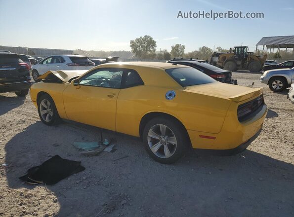 2C3CDZAG1JH305106 2018 DODGE CHALLENGER Yellow Rear left