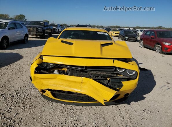 2C3CDZAG1JH305106 2018 DODGE CHALLENGER Yellow Front view